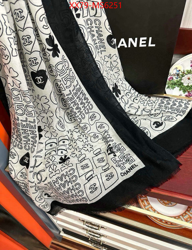 Scarf-Chanel the best designer ID: MS6251 $: 79USD