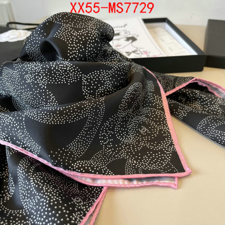Scarf-Chanel top quality website ID: MS7729 $: 55USD