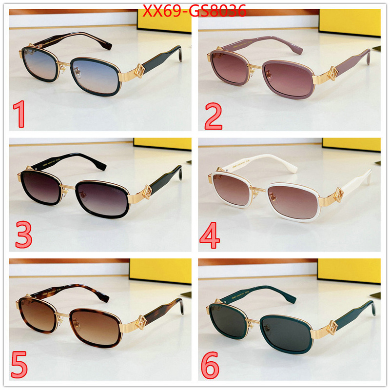 Glasses-Fendi the online shopping ID: GS8036 $: 69USD