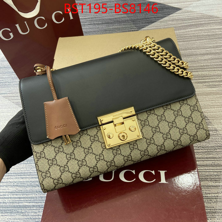 Gucci Bags(TOP)-Padlock- sell high quality ID: BS8146 $: 195USD,