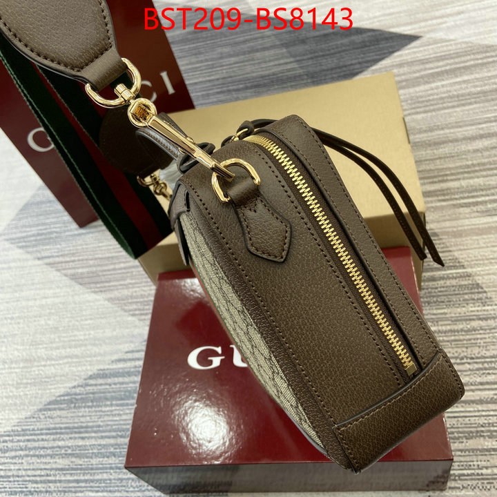 Gucci Bags(TOP)-Crossbody- high quality customize ID: BS8143 $: 209USD,