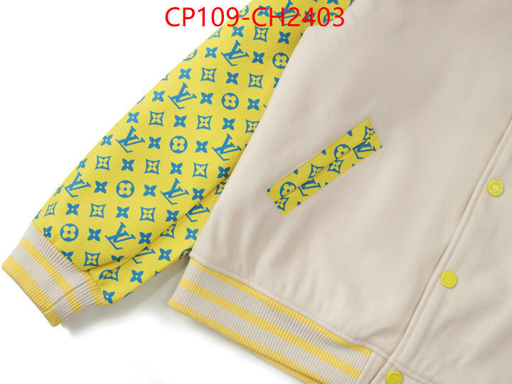 Clothing-LV the best quality replica ID: CH2403 $: 109USD