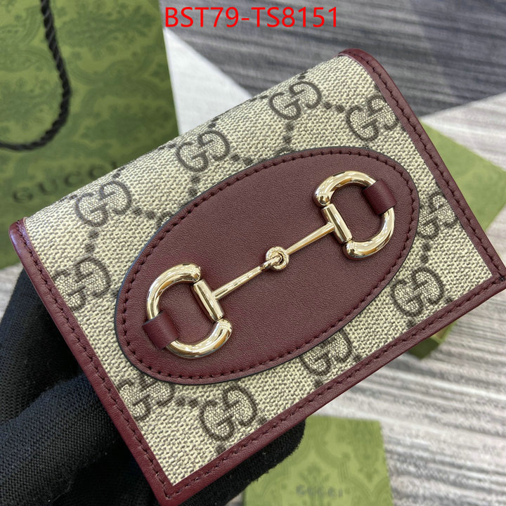 Gucci Bags(TOP)-Wallet- we curate the best ID: TS8151 $: 79USD,