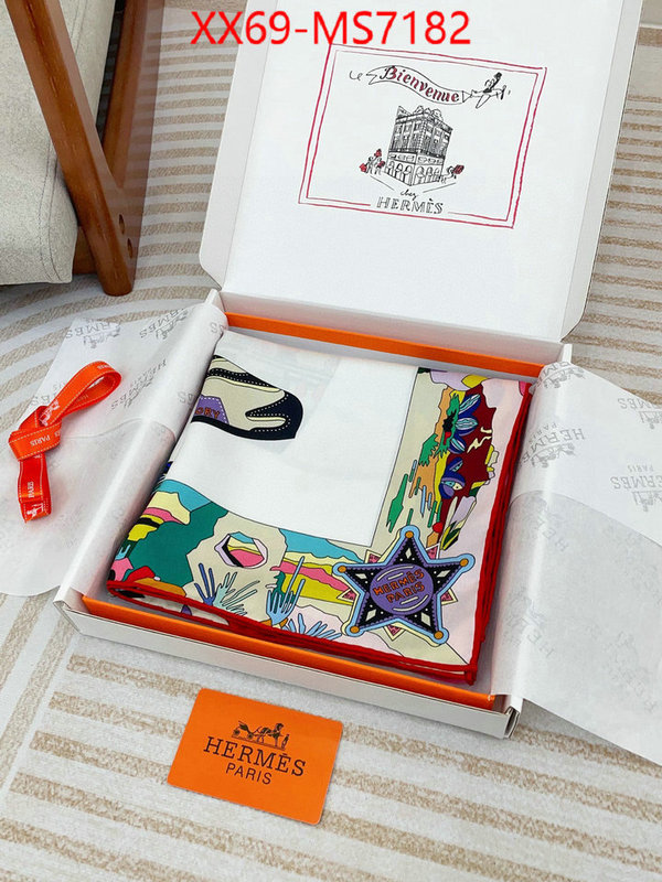 Scarf-Hermes the highest quality fake ID: MS7182 $: 69USD