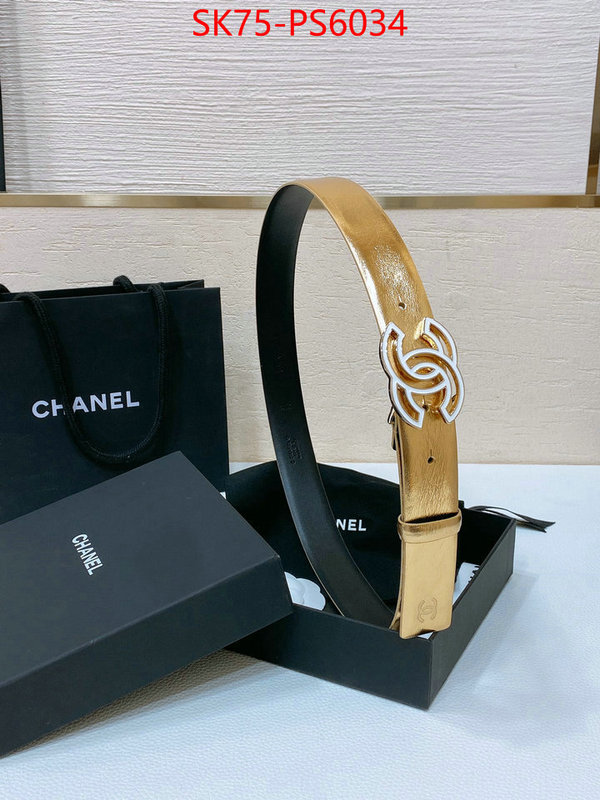 Belts-Chanel cheap high quality replica ID: PS6034 $: 75USD