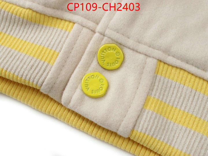 Clothing-LV the best quality replica ID: CH2403 $: 109USD