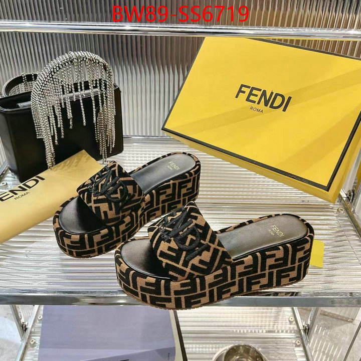 Women Shoes-Fendi outlet 1:1 replica ID: SS6719 $: 89USD