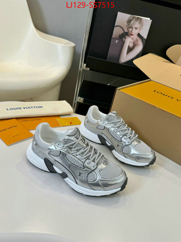 Men Shoes-LV high quality replica ID: SS7515 $: 129USD
