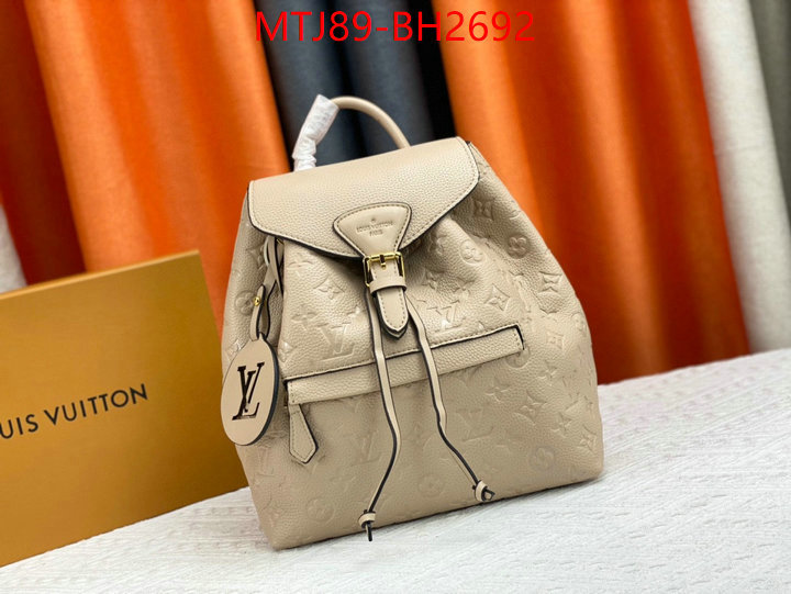 LV Bags(4A)-Backpack- the best affordable ID: BH2692 $: 89USD,