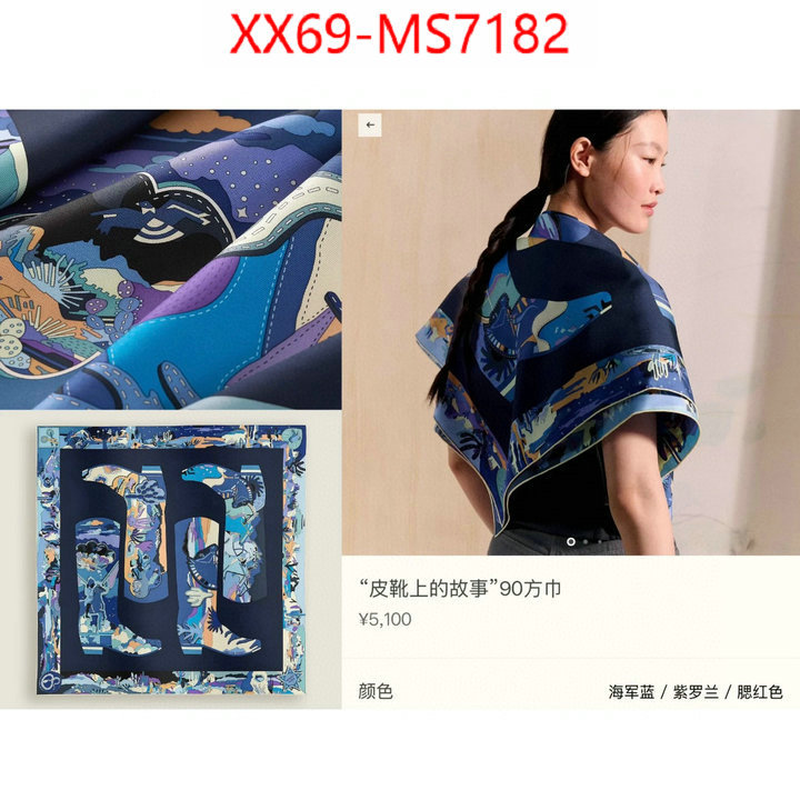 Scarf-Hermes the highest quality fake ID: MS7182 $: 69USD