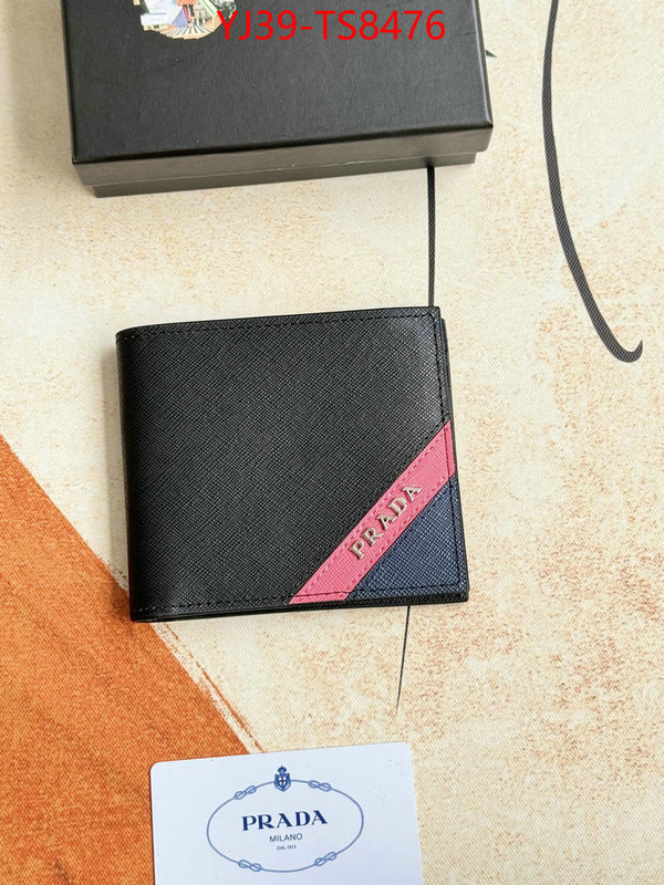 Prada Bags(4A)-Wallet found replica ID: TS8476 $: 39USD,