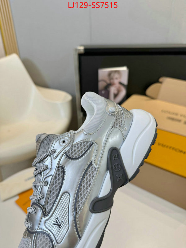 Men Shoes-LV high quality replica ID: SS7515 $: 129USD