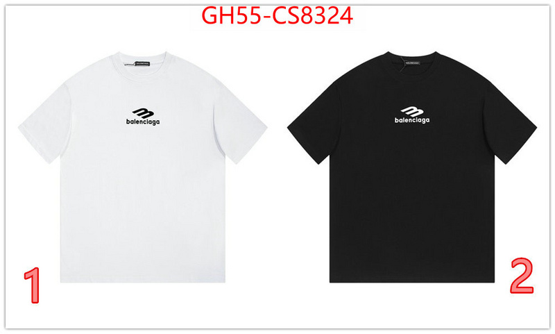 Clothing-Balenciaga aaaaa quality replica ID: CS8324 $: 55USD