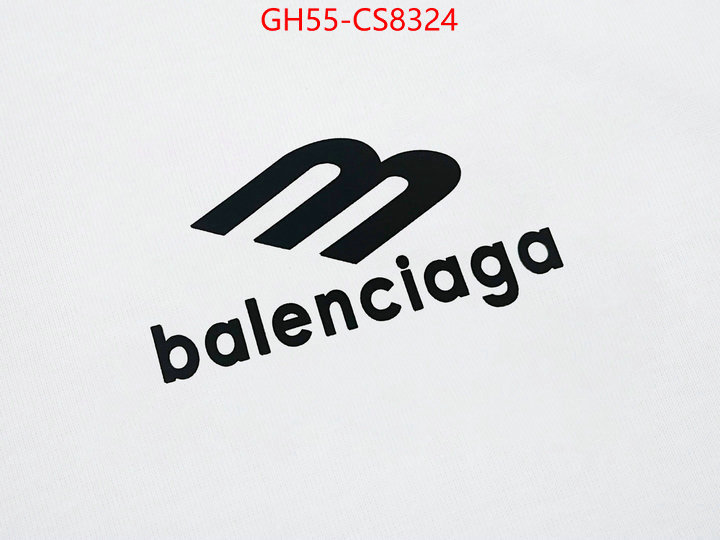 Clothing-Balenciaga aaaaa quality replica ID: CS8324 $: 55USD