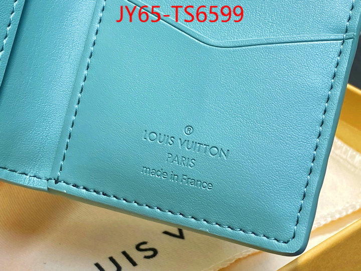 LV Bags(TOP)-Wallet designer fake ID: TS6599 $: 65USD,