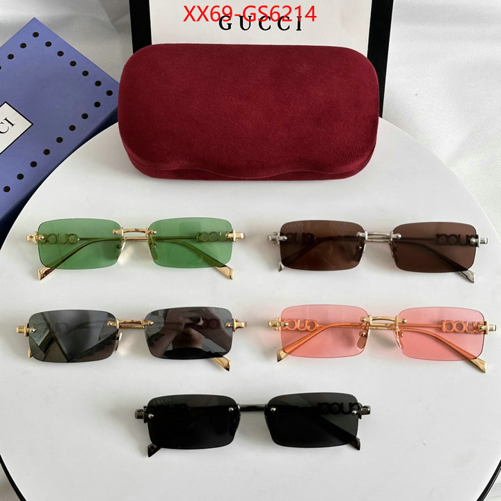 Glasses-Gucci 1:1 ID: GS6214 $: 69USD