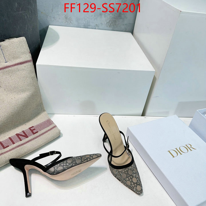 Women Shoes-Dior replica aaaaa+ designer ID: SS7201 $: 129USD