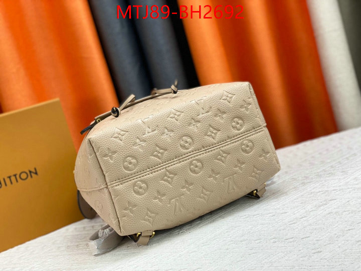 LV Bags(4A)-Backpack- the best affordable ID: BH2692 $: 89USD,