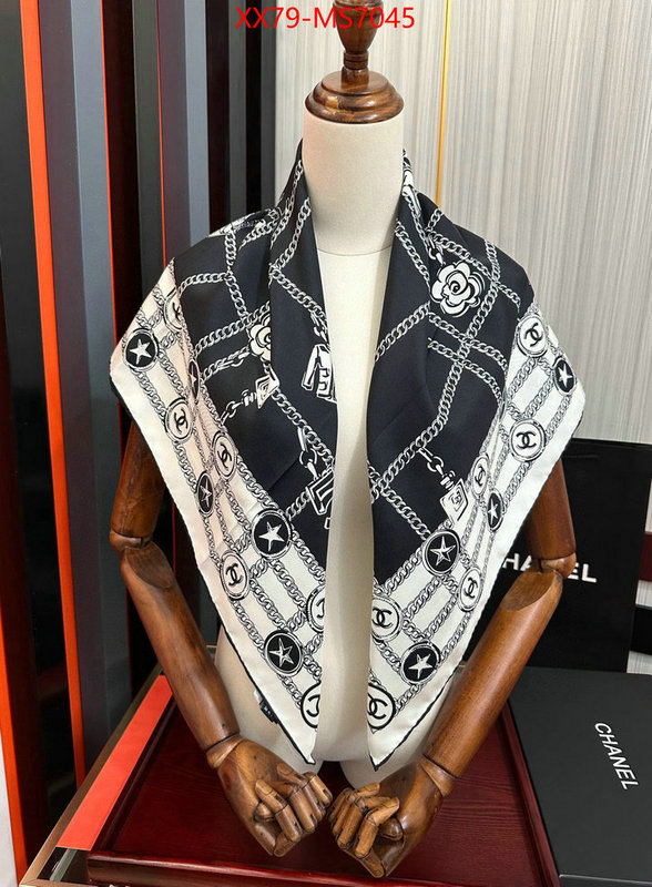 Scarf-Chanel fashion designer ID: MS7045 $: 79USD