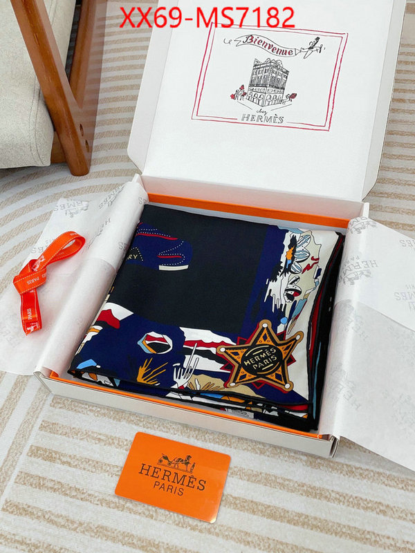 Scarf-Hermes the highest quality fake ID: MS7182 $: 69USD