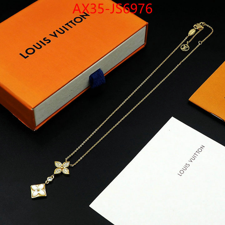 Jewelry-LV buy aaaaa cheap ID: JS6976 $: 35USD