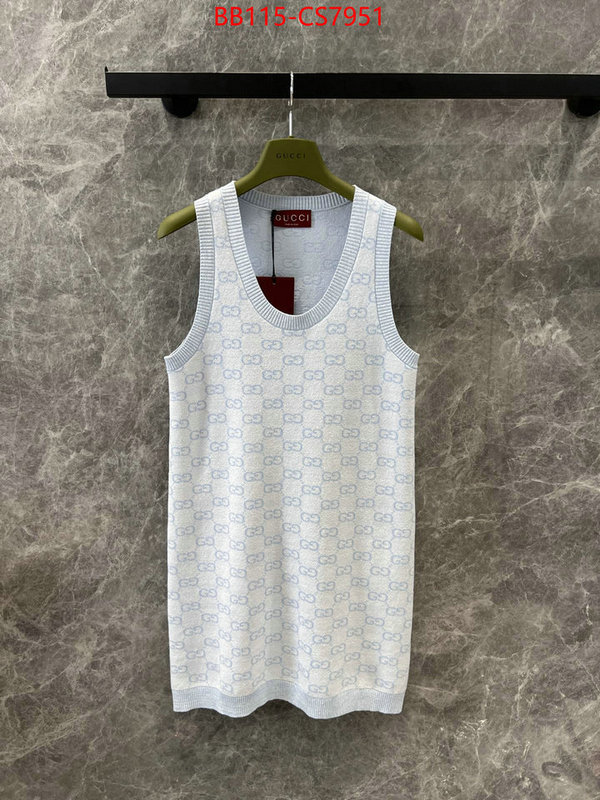 Clothing-Gucci high quality customize ID: CS7951 $: 115USD