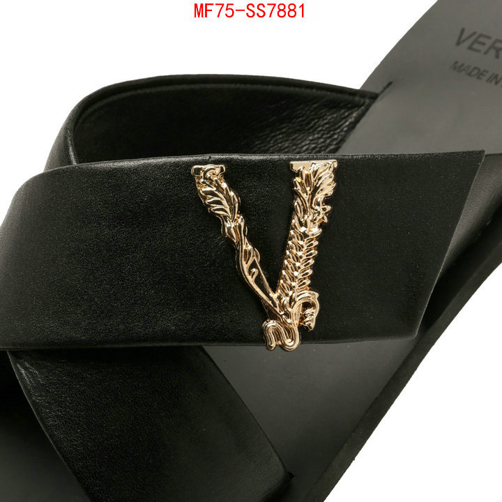Women Shoes-Versace wholesale sale ID: SS7881 $: 75USD