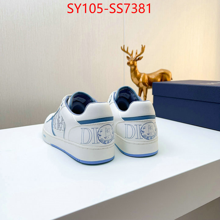 Men shoes-Dior highest quality replica ID: SS7381 $: 105USD