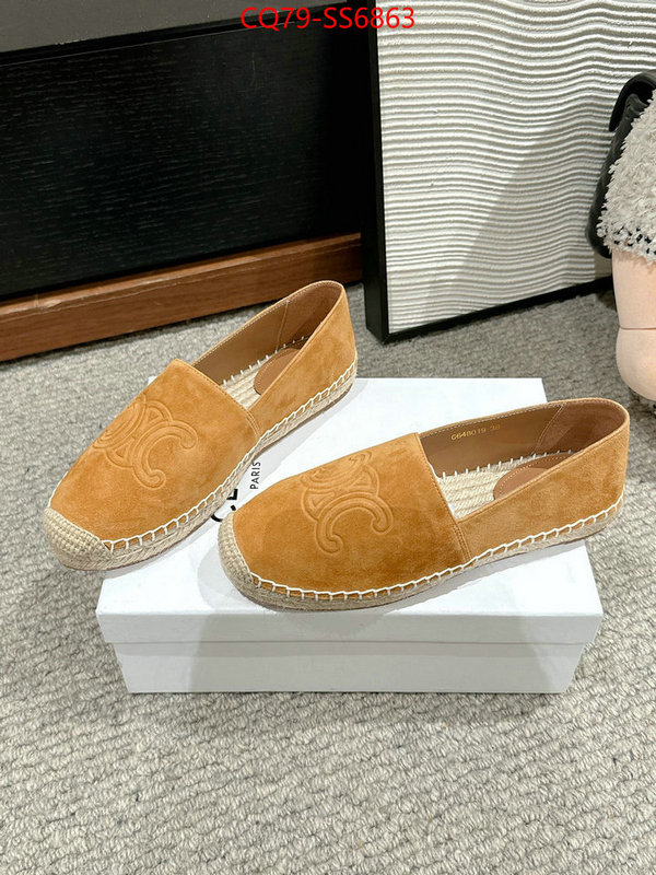 Women Shoes-CELINE luxury cheap replica ID: SS6863 $: 79USD