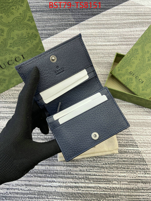 Gucci Bags(TOP)-Wallet- we curate the best ID: TS8151 $: 79USD,