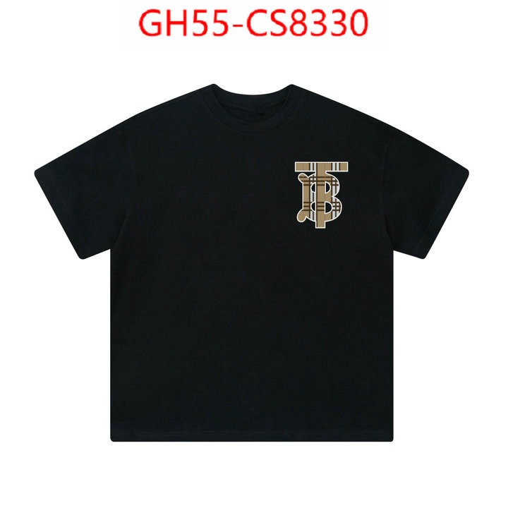 Clothing-Burberry cheap high quality replica ID: CS8330 $: 55USD