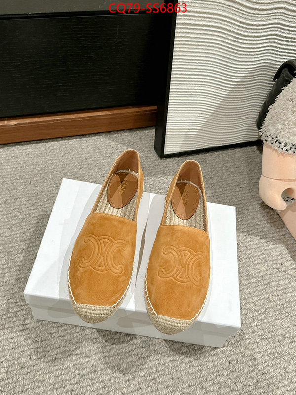 Women Shoes-CELINE luxury cheap replica ID: SS6863 $: 79USD