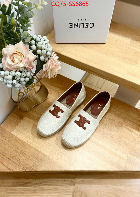 Women Shoes-CELINE fashion ID: SS6865 $: 75USD