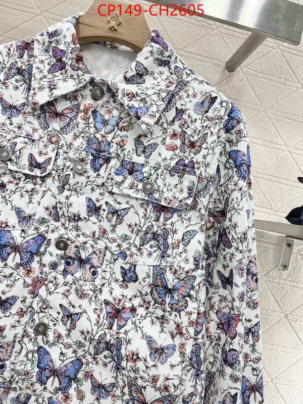 Clothing-Dior what 1:1 replica ID: CH2605 $: 149USD
