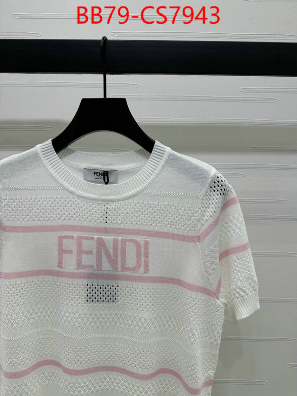 Clothing-Fendi what is top quality replica ID: CS7943 $: 79USD