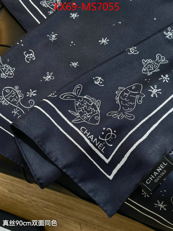 Scarf-Chanel high quality designer replica ID: MS7055 $: 69USD