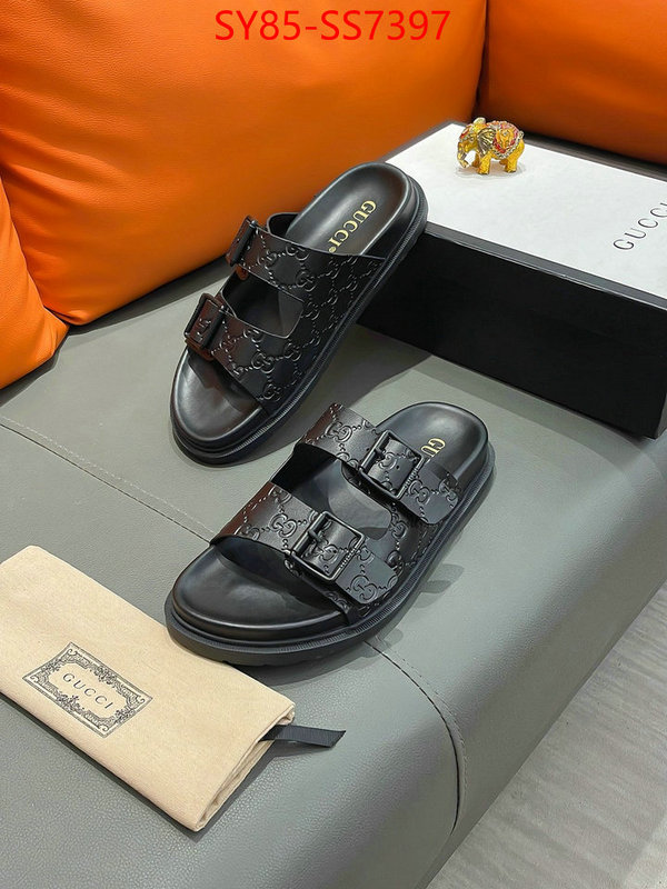 Men Shoes-Gucci wholesale replica shop ID: SS7397 $: 85USD