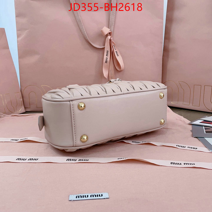 Miu Miu Bags(TOP)-Handbag- where could you find a great quality designer ID: BH2618 $: 355USD,