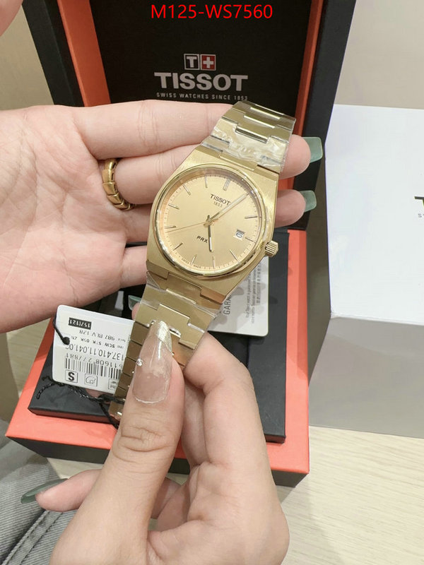 Watch(4A)-Tissot every designer ID: WS7560 $: 125USD-shoes yupoo Watch(4A)-Tissot every designer ID: WS7560 $: 125USD