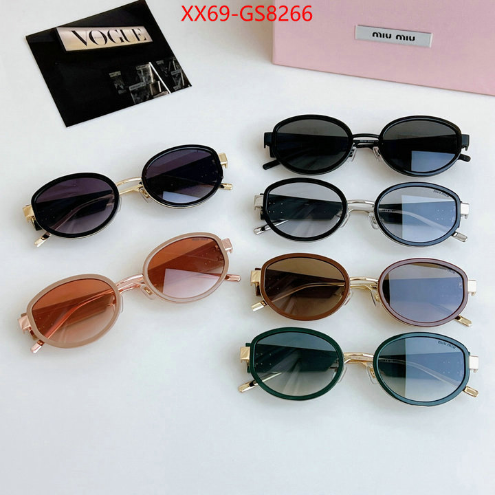 Glasses-Miu Miu designer fake ID: GS8266 $: 69USD