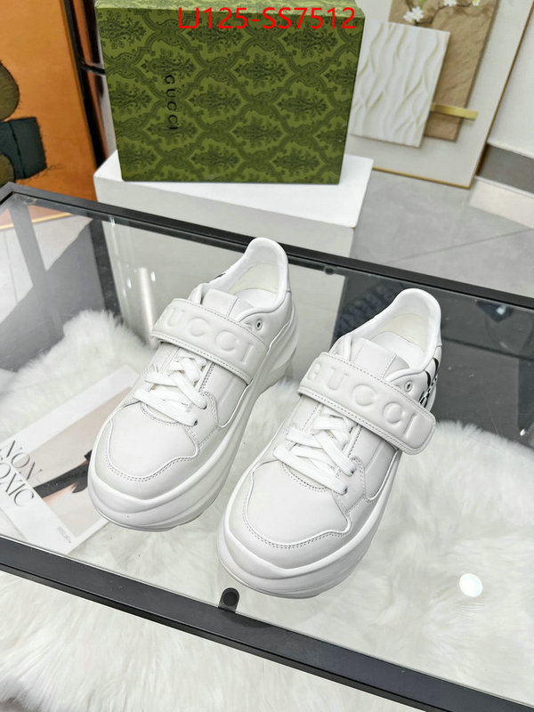 Women Shoes-Gucci how to find replica shop ID: SS7512 $: 125USD