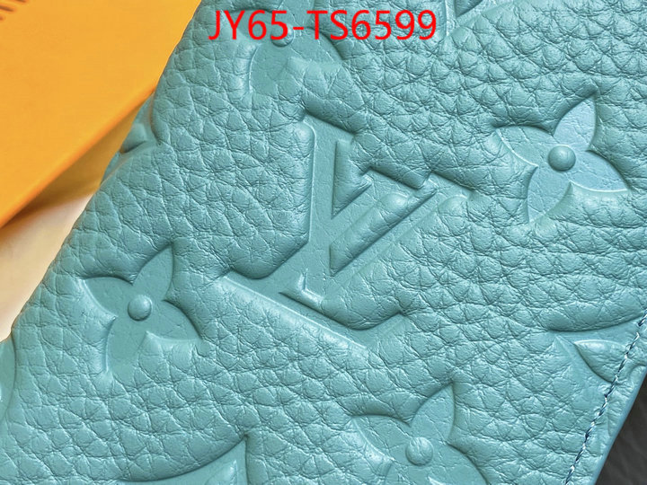 LV Bags(TOP)-Wallet designer fake ID: TS6599 $: 65USD,