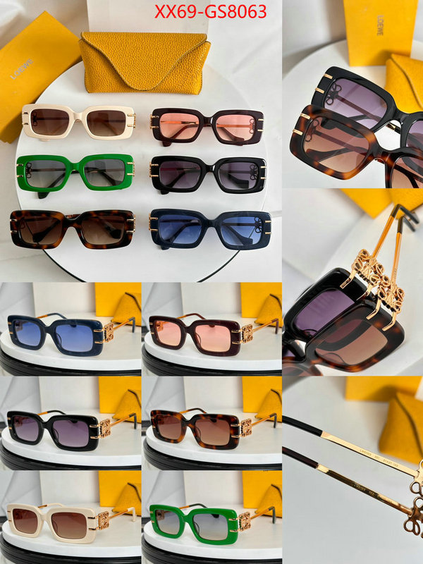 Glasses-Loewe copy aaaaa ID: GS8063 $: 69USD