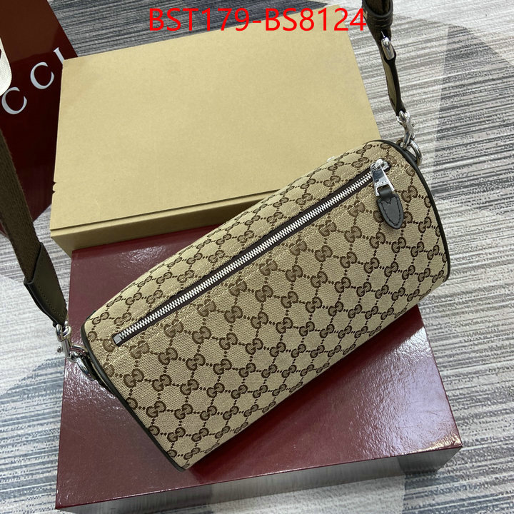 Gucci Bags(TOP)-Crossbody- fake high quality ID: BS8124 $: 179USD,