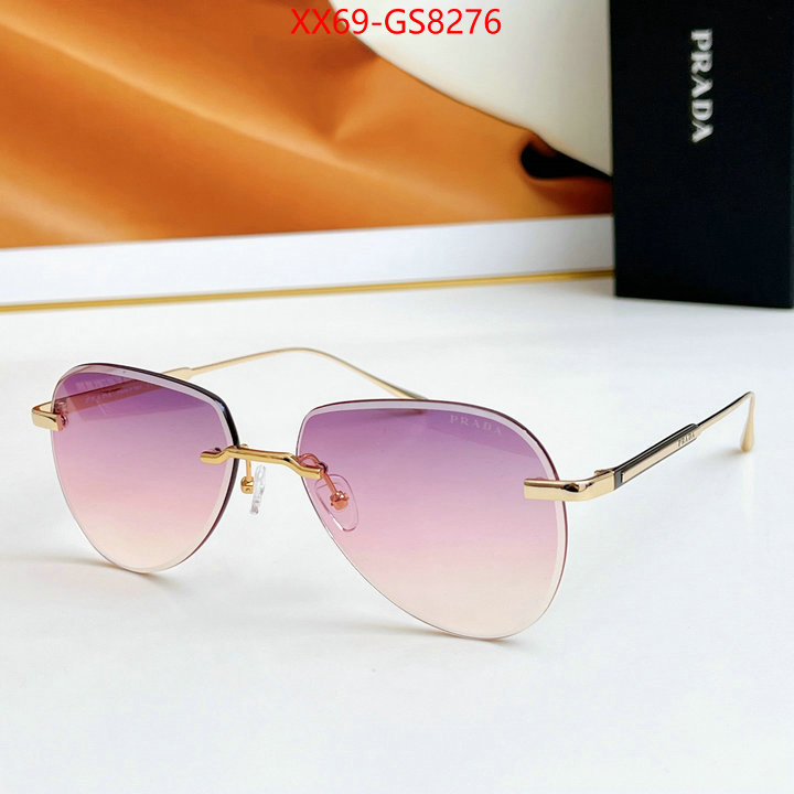 Glasses-Prada highest product quality ID: GS8276 $: 69USD