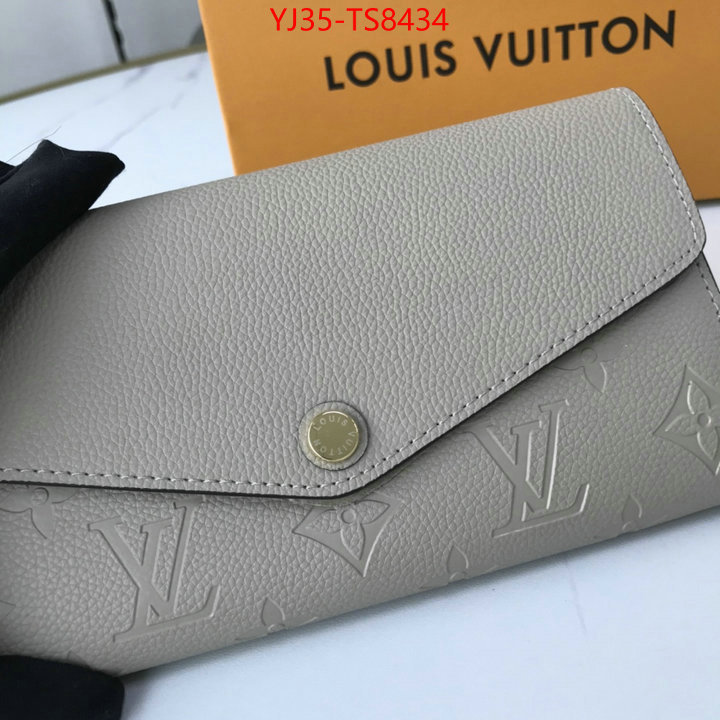 LV Bags(4A)-Wallet buy best quality replica ID: TS8434 $: 35USD,
