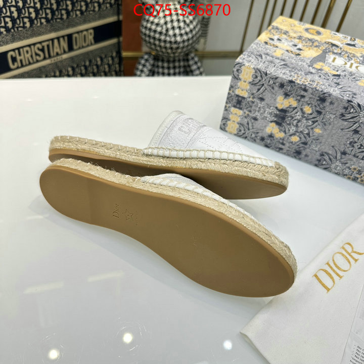 Women Shoes-Dior replica 1:1 ID: SS6870 $: 79USD
