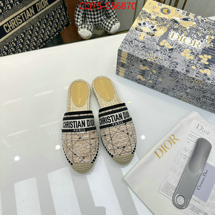 Women Shoes-Dior replica 1:1 ID: SS6870 $: 79USD