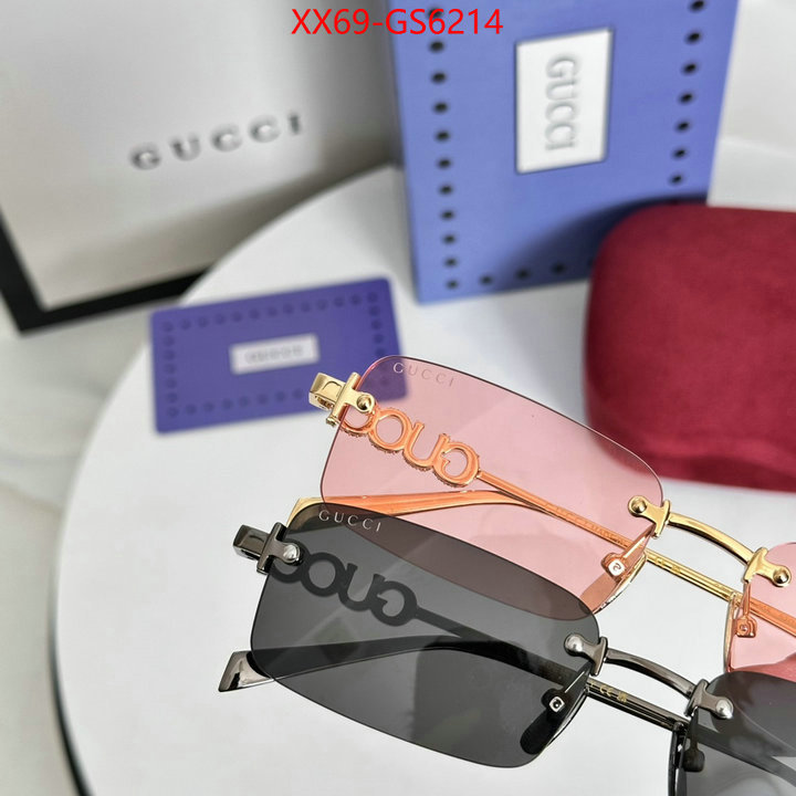 Glasses-Gucci 1:1 ID: GS6214 $: 69USD