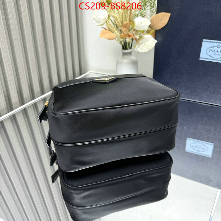 Prada Bags(TOP)-Crossbody- the online shopping ID: BS8206 $: 209USD,